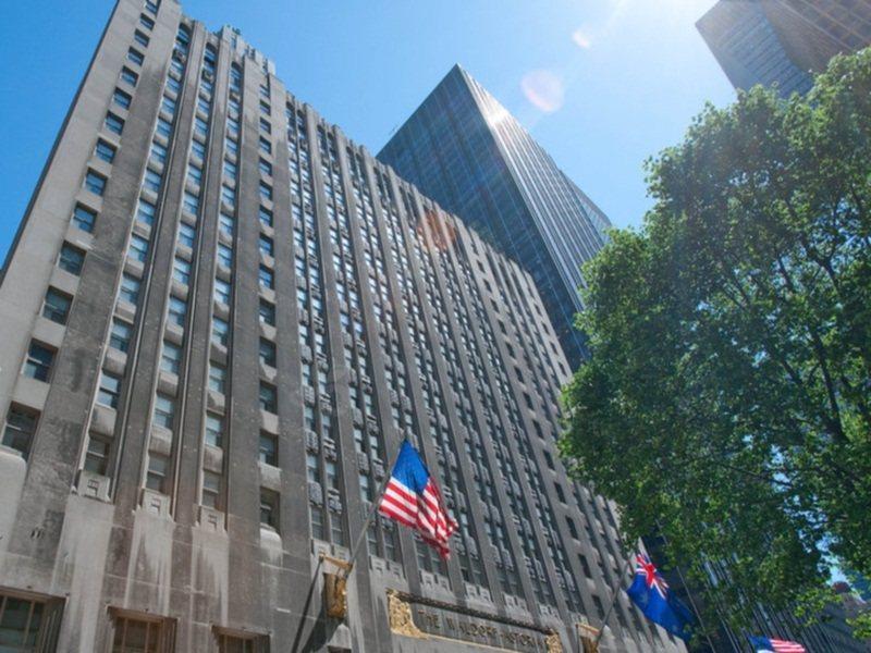 The Towers Of The Waldorf Astoria Hotell New York Exteriör bild