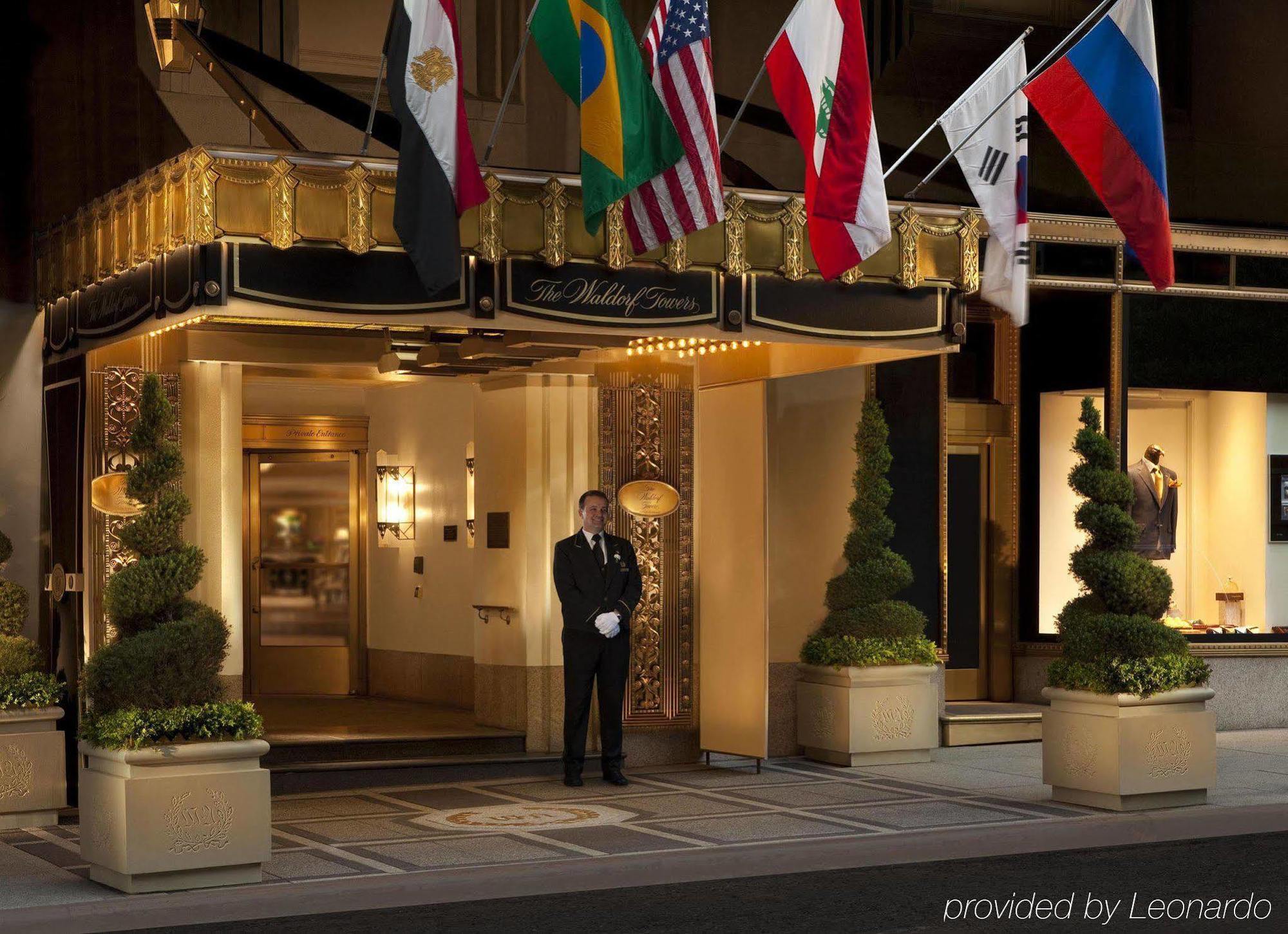 The Towers Of The Waldorf Astoria Hotell New York Exteriör bild