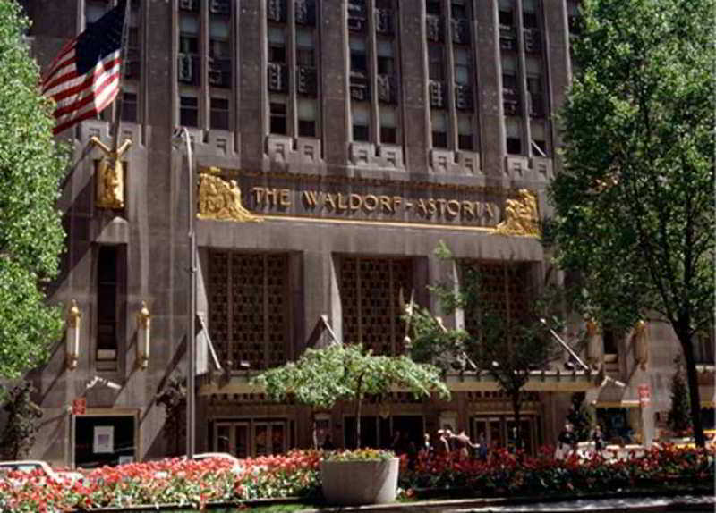 The Towers Of The Waldorf Astoria Hotell New York Exteriör bild